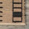 Nuloom Ranae Tribal Zigzag Bordered Jute Area Rug 5ft x 8ft TADY01A-508 - alternate 9